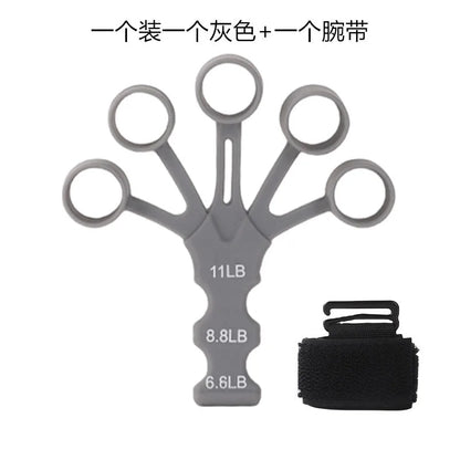 Finger Gripper Finger Exerciser Guitar Finger Exerciser 6 Resistant Levels Recovery Physical Tools Hand Strengthener
